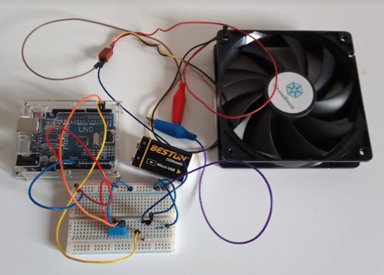 Temperature Controlled Fan Circuit