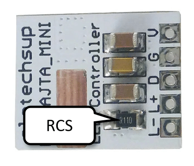 
Current Sensing Resistor (RCS) to control max current