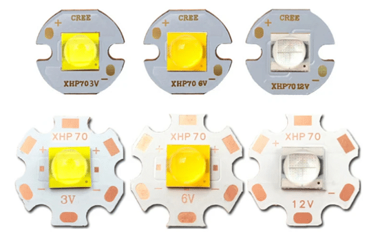 High-Power LEDs with Cooling Plate