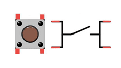 Internal wiring of Push Button