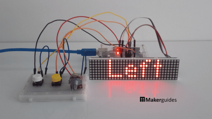 Control Parola Animations on MAX7219 LED Display