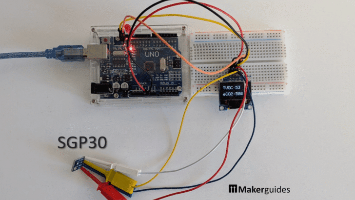 Measuring Air Quality with SGP30 and Arduino