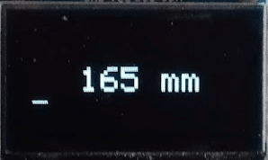 Measured Distance shown on OLED