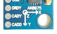 AK8975 breakout board with CADY pin