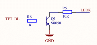 Schematic for LED backlight