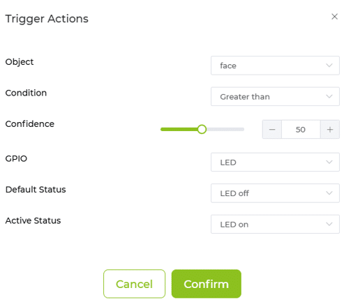 Specifying the Trigger Conditions