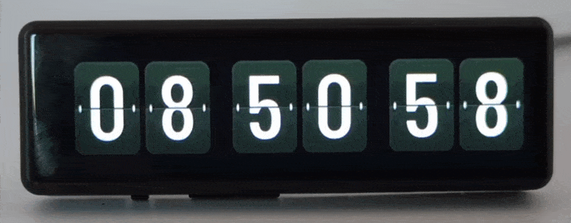 Flip Clock with LILYGO T-Display S3 Long