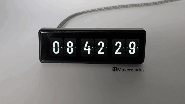 Flip Clock with LILYGO T-Display S3 Long